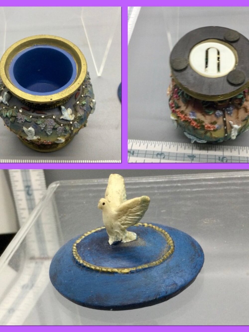 Ceramic Trinket Box - Picture 2 of 4